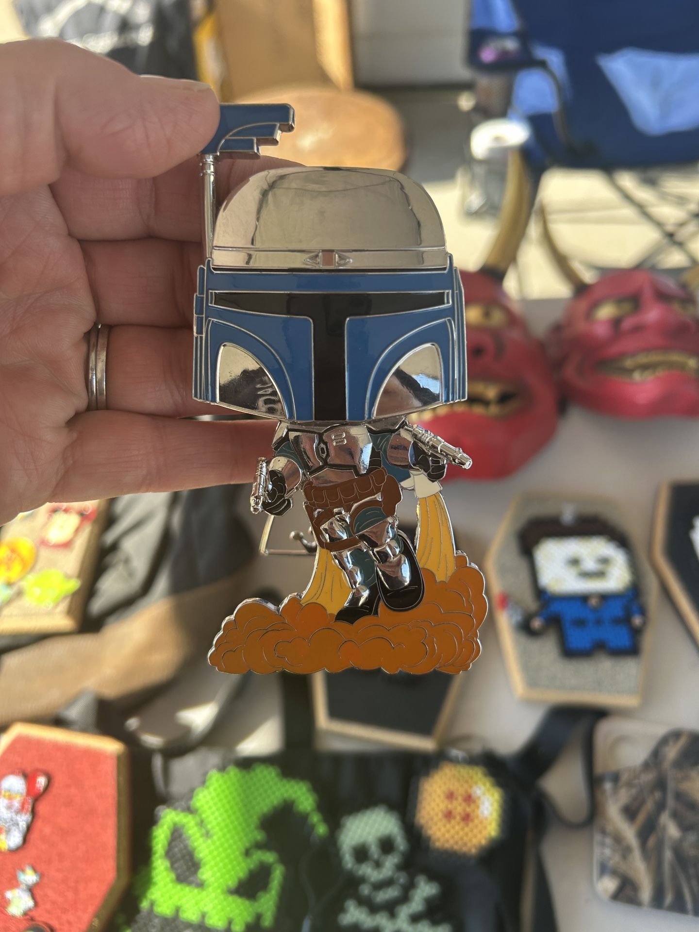 Funko Pop Figuring pins with stands