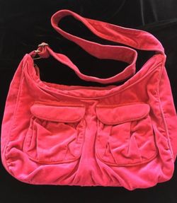Old Navy - Velour BoHo Hobo shoulder bag