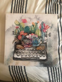 Succulent painting