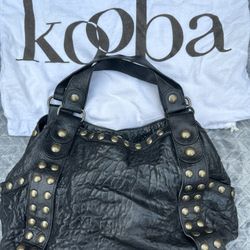 Kooba Black Leather Bag 