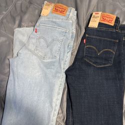 Women Levi’s.  27x30.   $20 Each