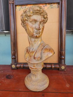 Beautiful Vintage DAVID Roman/Greek Style Bust