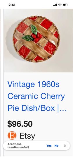 Vintage Pie keeper