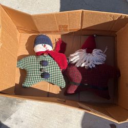 Christmas Pillows Decorations Vintage 