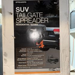 New Salt Dog SUV Tailgate Spreader TGSUV1B!