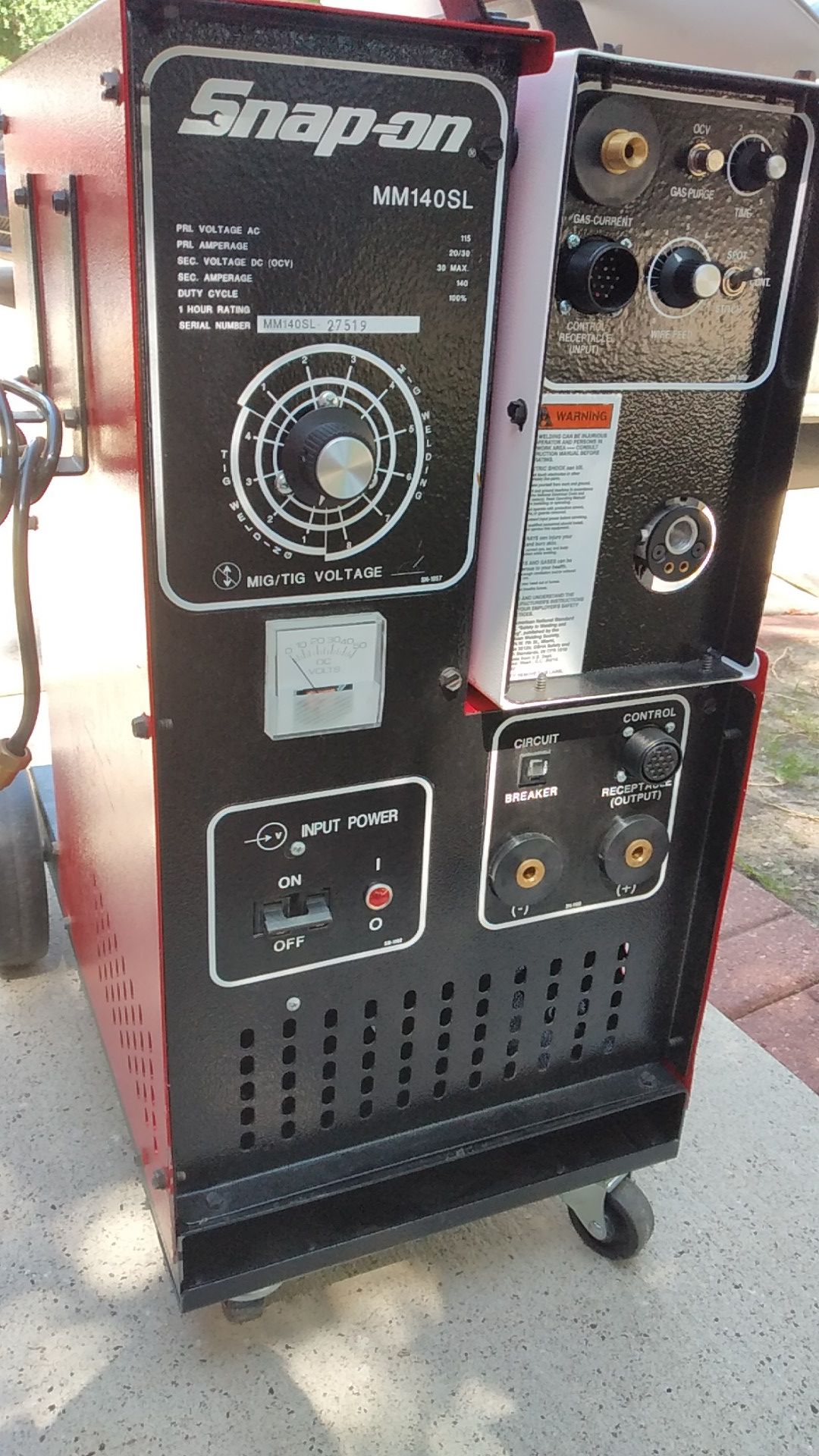 Snapon welder mm 140sl mussel might welder for Sale in BROOKSIDE VL