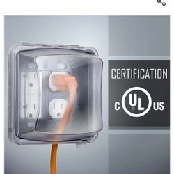 TayMac MM2410C Two-Gang Vertical Mount Weatherproof Electric Cover