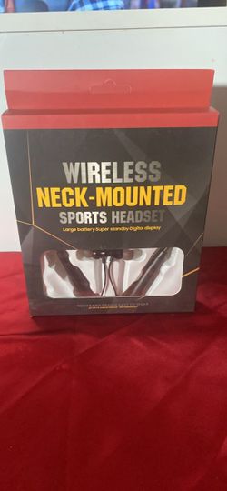 Wireless Neck-Mounted Sports Headset