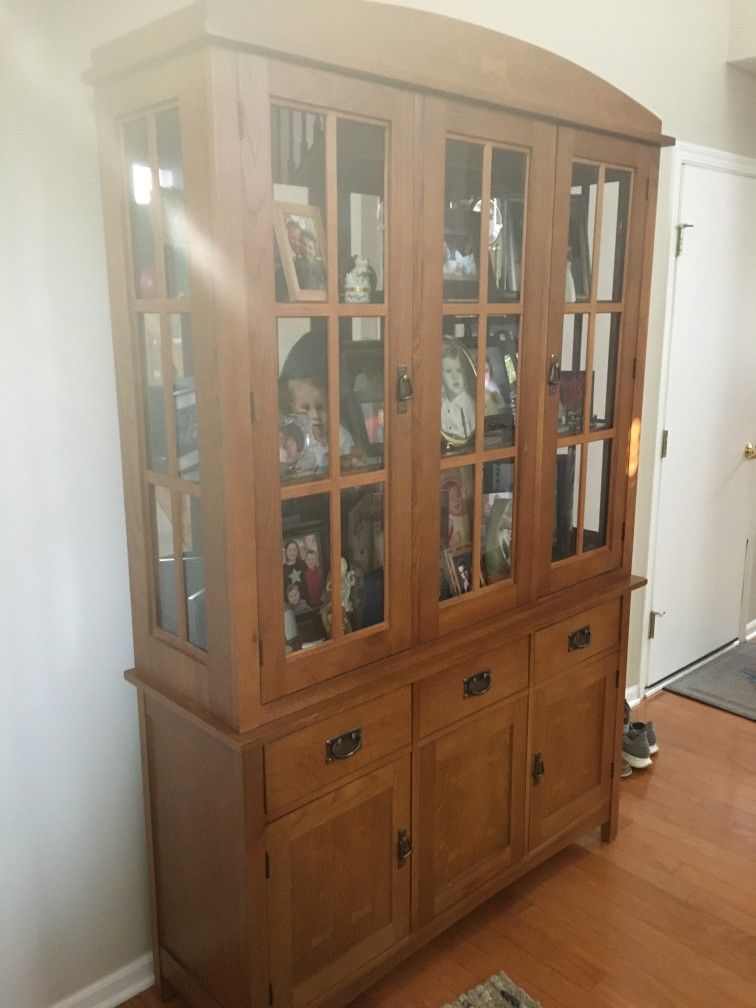 Book Case And China Cabinet