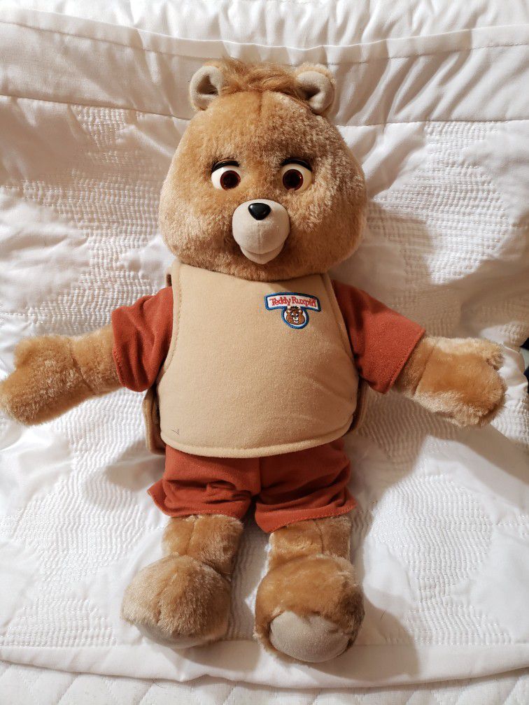 Teddy Ruxpin Doll 2006 Backpack Toys Untested