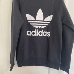 Black Adidas Crewneck Small