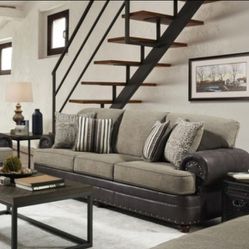 Brand New! 2pc Living Room Set 😍/ Take It home with Only $39down/ Hablamos Español Y Ofrecemos Financiamiento 🙋🏻‍♂️ 