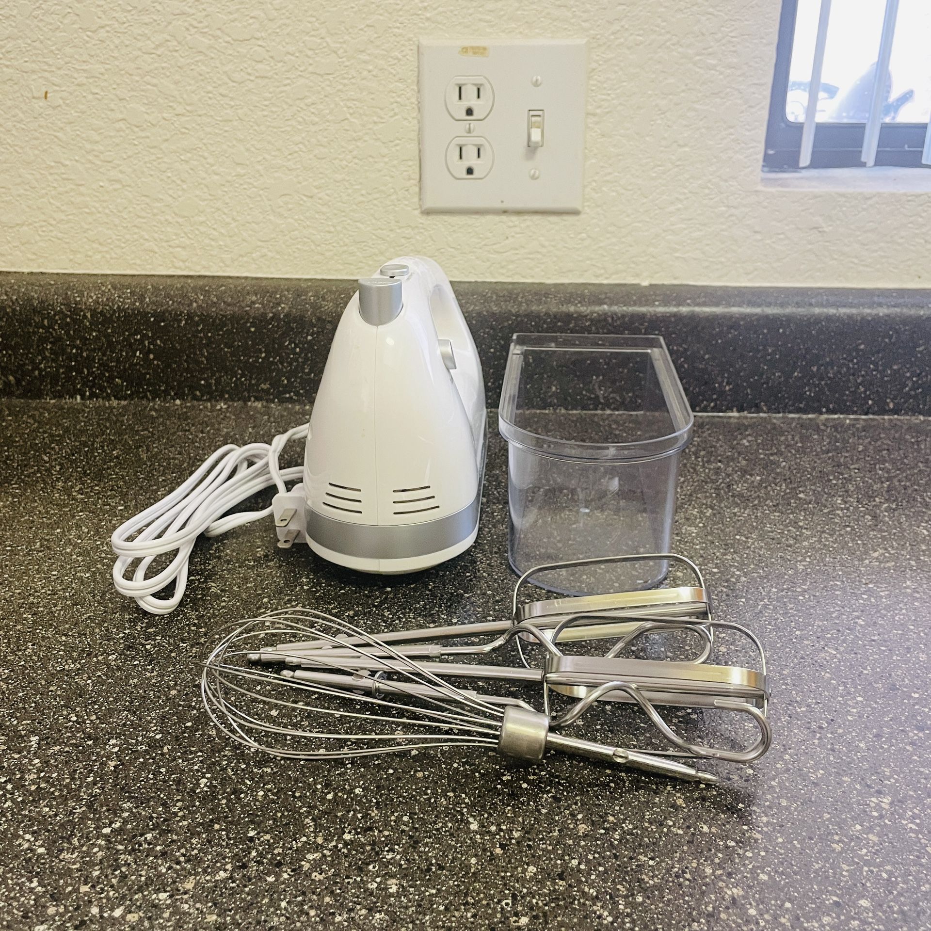 Lord Eagle Hand Mixer Electric, 5 Speed handheld Mixer 400W for Baking Cake Egg Cream Food Beater