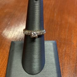 14K Yellow Gold & Diamond Ring