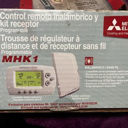 HVAC- Mitsubishi electric wireless remote controller and receiver kit / MHK1