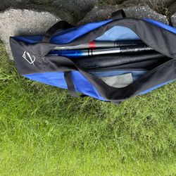 Baseball Bats And Bag $5