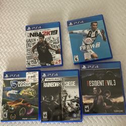 5 Games Ps4
