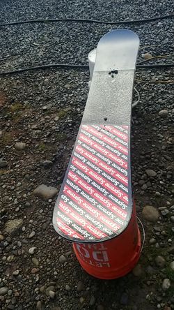 Snowboard decal decor supreme any design