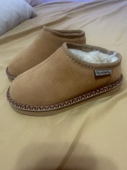 Little girl bear paw slippers in size 12 talla 12 para Nina