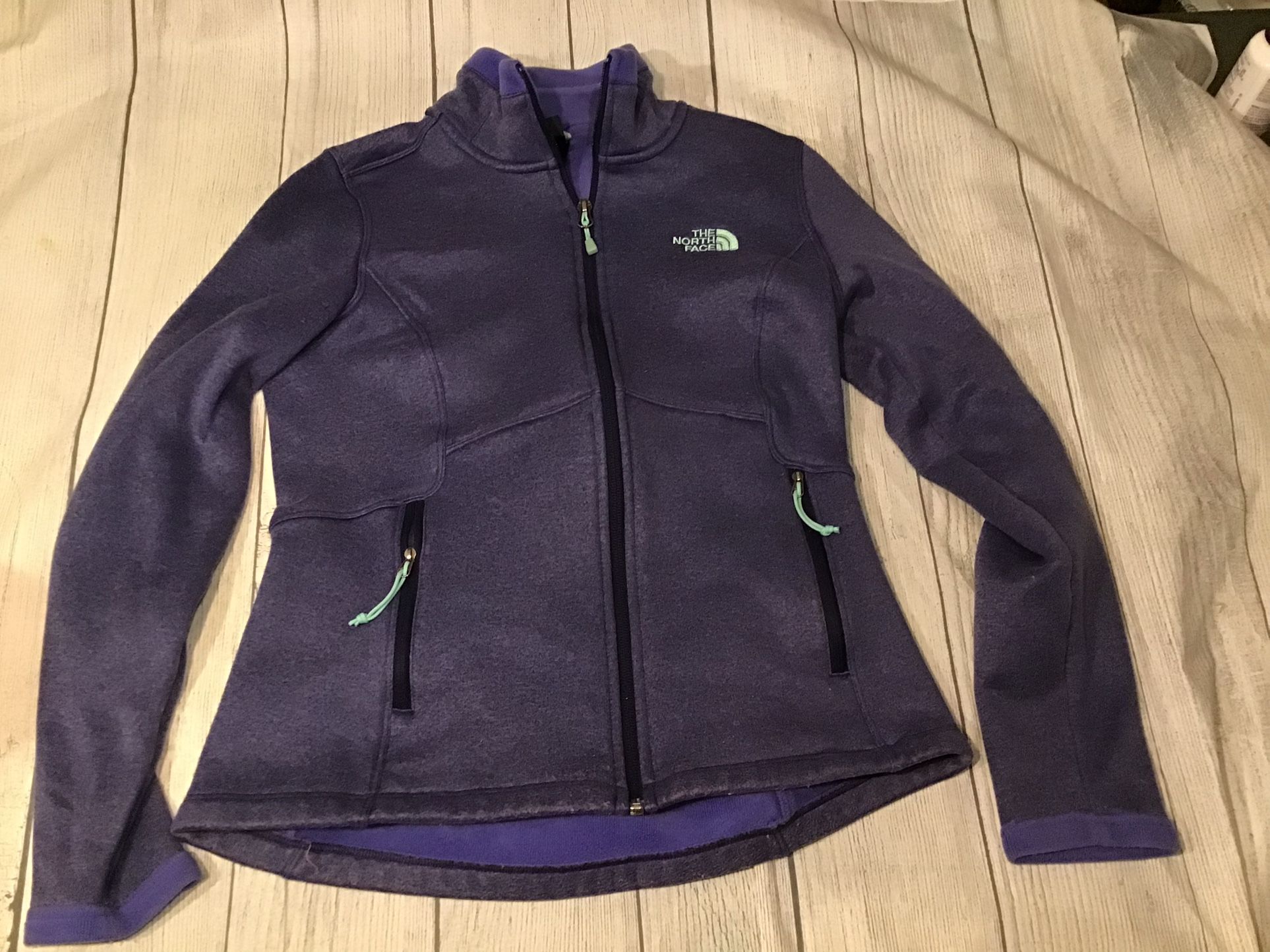 The North Face Womans Full Zip Soft Shell Fleece Lined Size Small