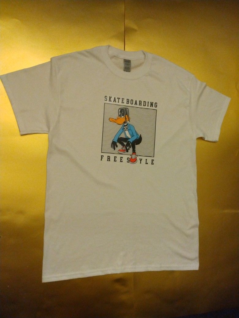  Travis Scott Daffy Duck Skateboard Freestyle T-SHIRT