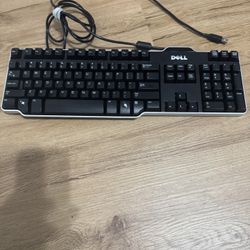  Dell 0NM467 Wired USB Keyboard Mechanical Black/Silver