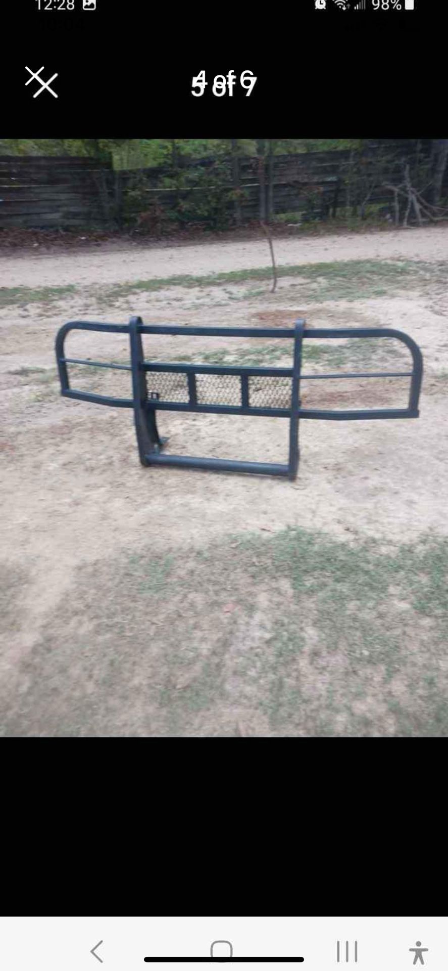 Heavy-Duty Grill Guard / Bumper Push Bar – $300