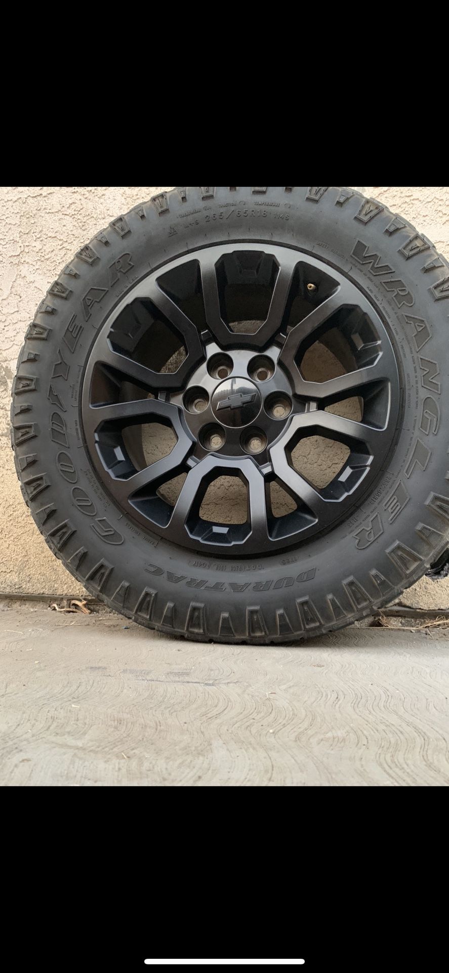 4 Chevrolet Rims and tires