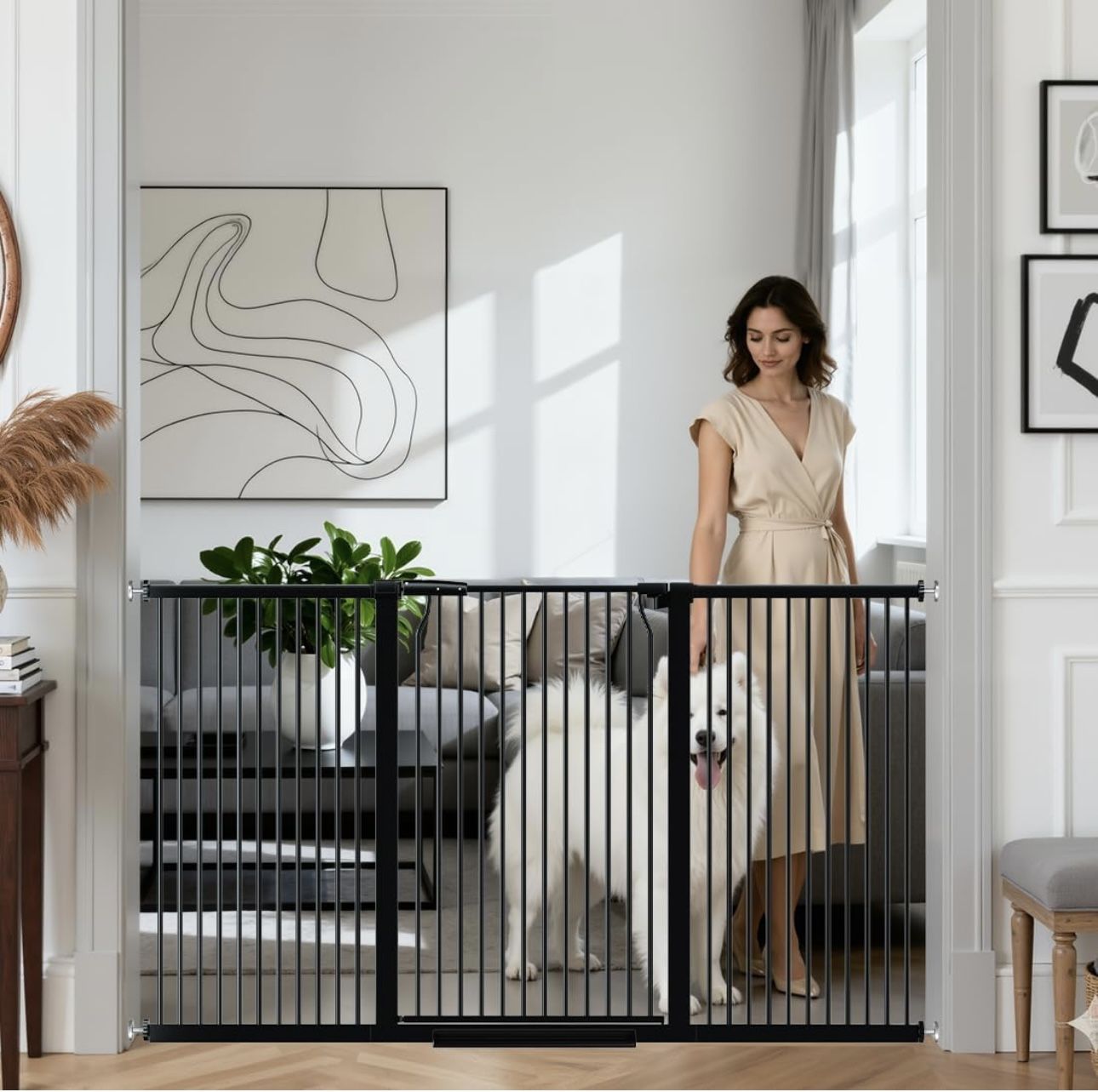 Extra Tall/Wide Pet Gate/ New In Box