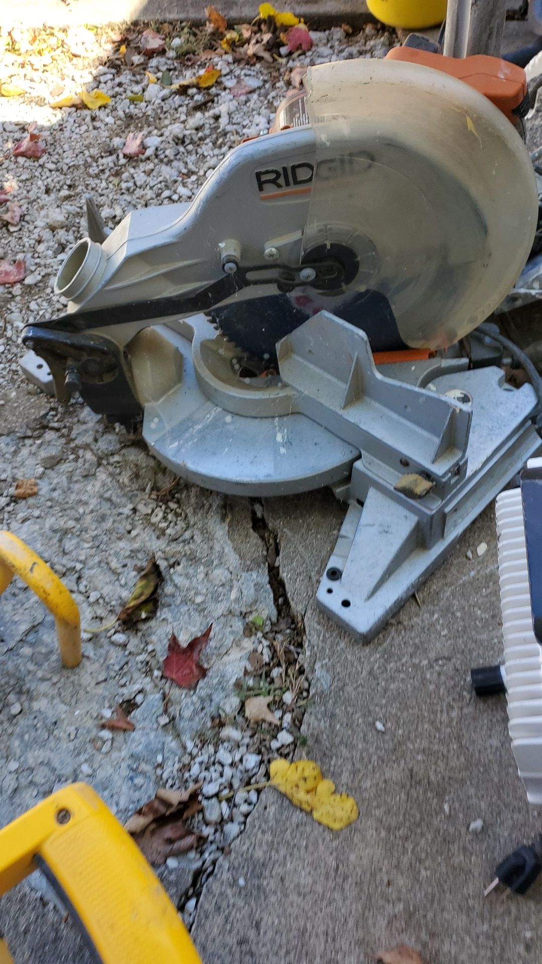 12" Rigid miter saw