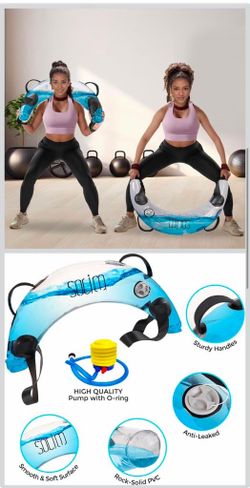 Water Weights Aqua Bag, Workout Sandbag Alternative Strength Training Sand Bag Portable Stability Fitness Equipment – Ultimate Core and Balance Traini