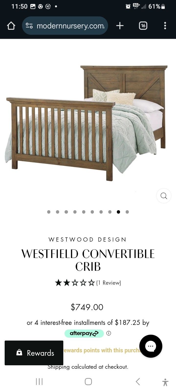 Baby Crib By Westfield Design