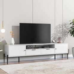 70inch tv stand （brand new in box）white color