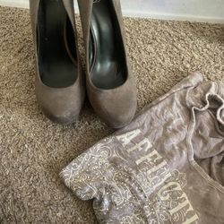 Heels And Affliction Shirt 