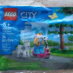 Lego City Dog Park And Scooter 