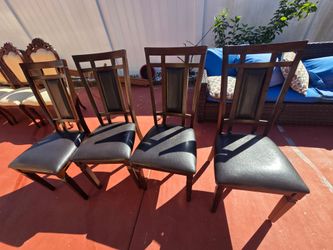 4 dining chairs
