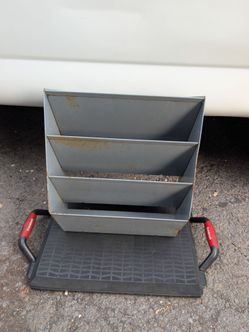 Heavy Duty 4-Slot Cargo Van Binder Rack