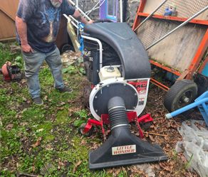 Little Wonder Pro Vac SP Honda GX270 Debris Vacuum