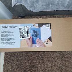 New In Box Cricut Maker 4 Essential Bundle 