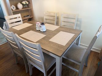 6 chair dinning table