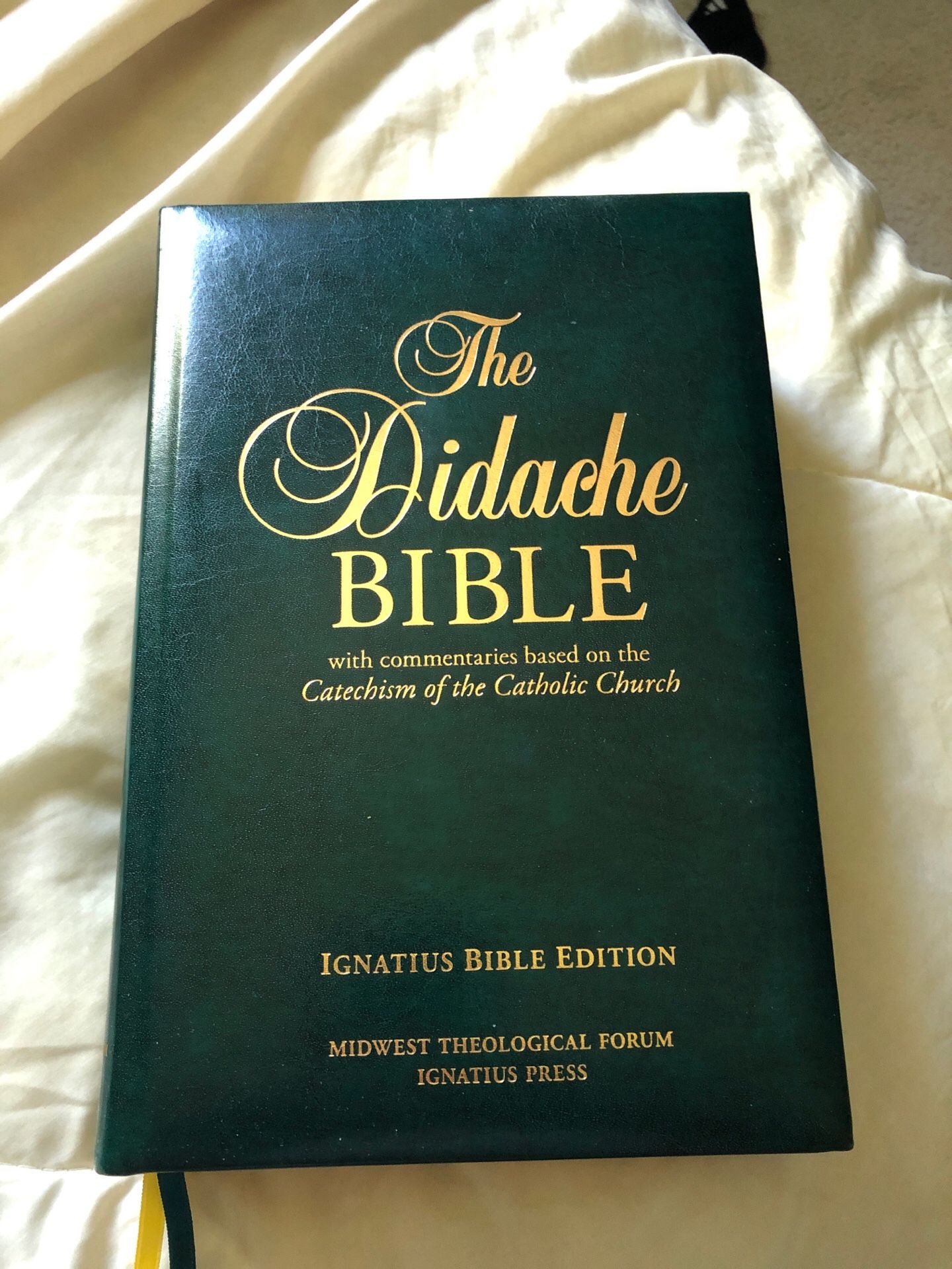 Didache Bible (Catholic - RSV-2CE - With commentary based on CCC)