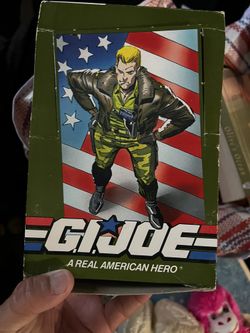 GI JOE cards Open Box