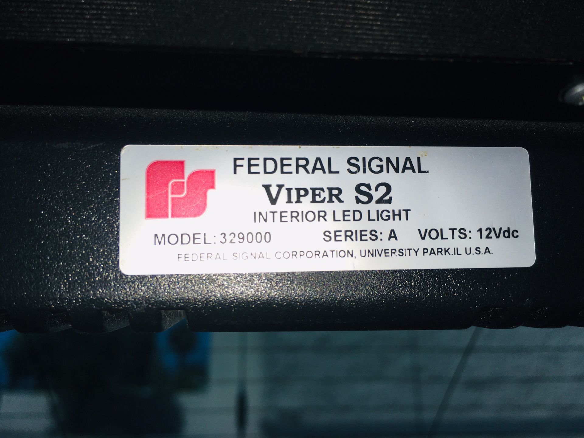 Federal signal viper s2