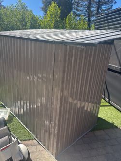 Outdoor Metal Storage Shed