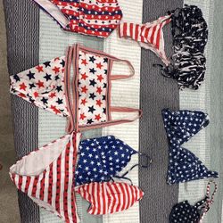 American Flag Bikinis 