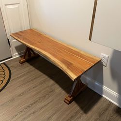 Wood Bench $100