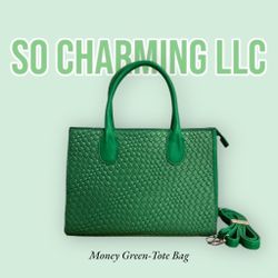 Money Green- Tote Bag