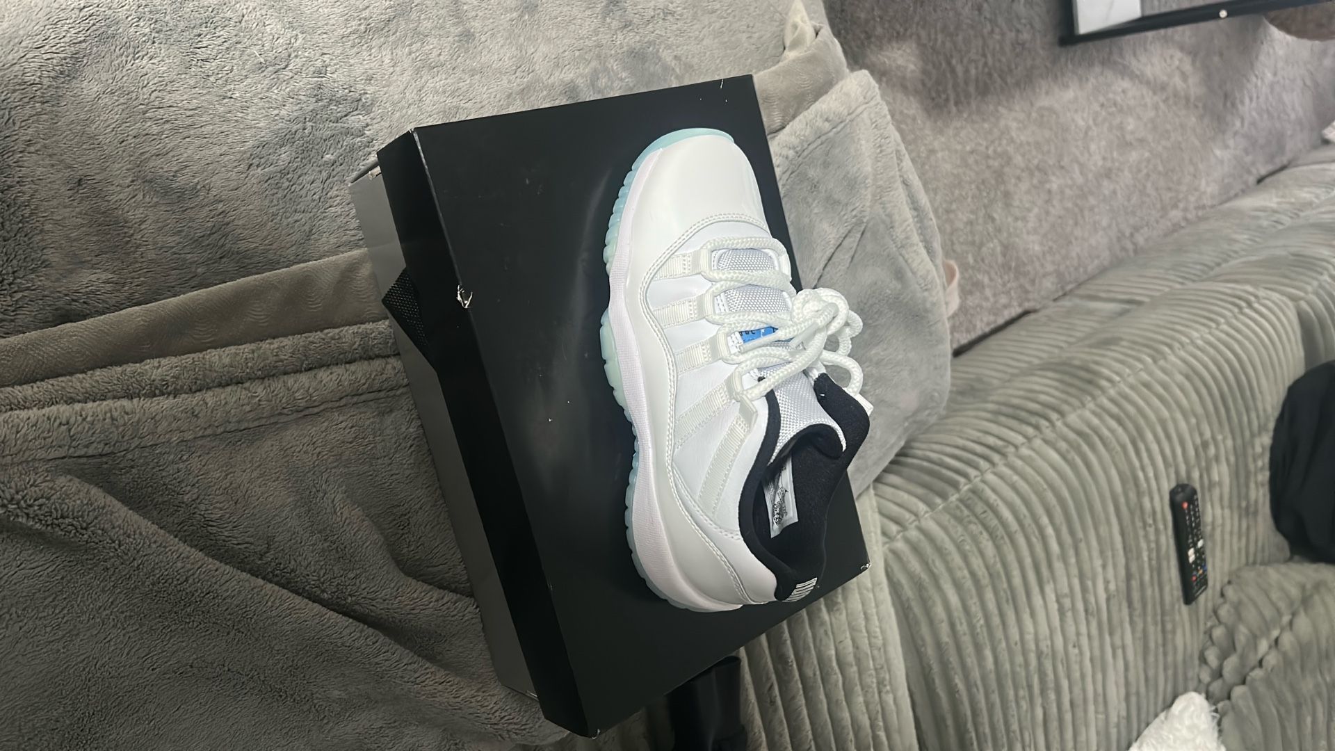 Legend Blue Jordan 11 Low Top
