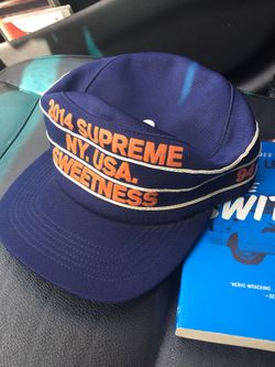 Rare SUPREME NY/Yankees collab hat