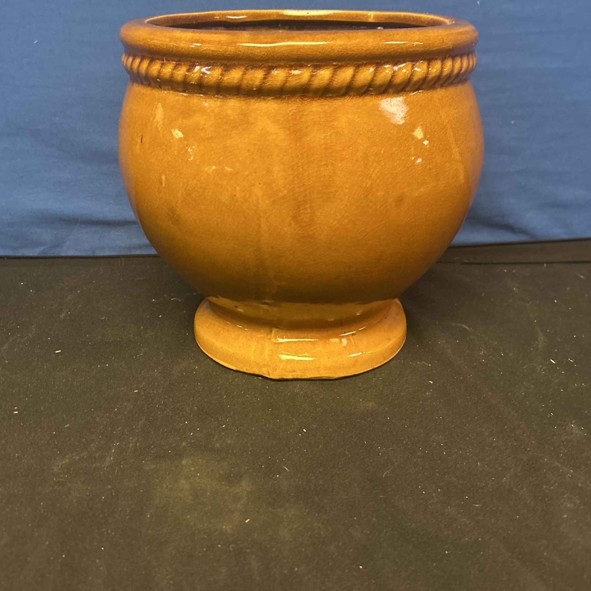 9in Brown Flower Vase